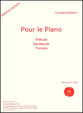 Pour Le Piano piano sheet music cover